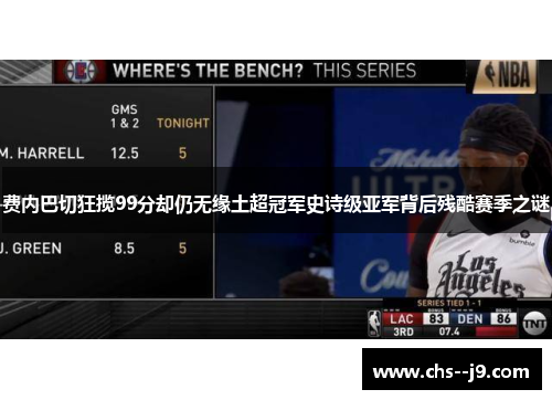 费内巴切狂揽99分却仍无缘土超冠军史诗级亚军背后残酷赛季之谜 费内巴切狂揽99分却仍无缘土超冠军史诗级亚军背后残酷赛季之谜